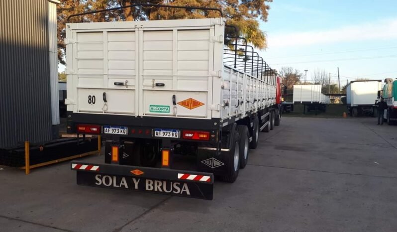 Semirremolque B.V. SOLA y BRUSA 45 tn y escalabilidad